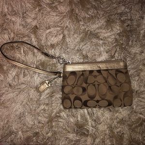Coach wristlet.